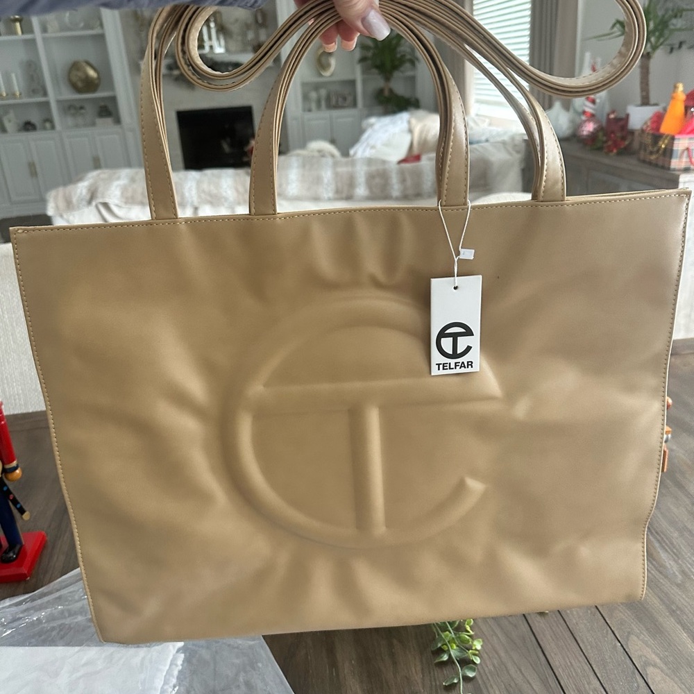 Telfar Beige Tote Bag NWT